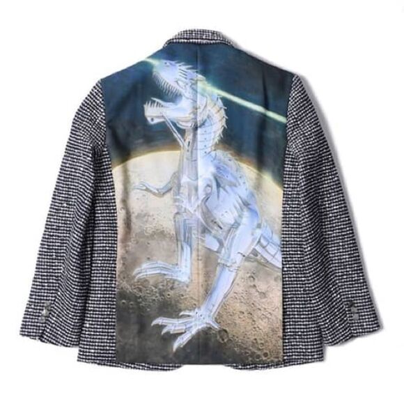 Hajime Sorayama & "Poggy The Man" Hyper Limited Capsule Collection T-Rex Blazer - Picture 1 of 15